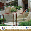 U Channel Frameless Glass Balustrade Railing